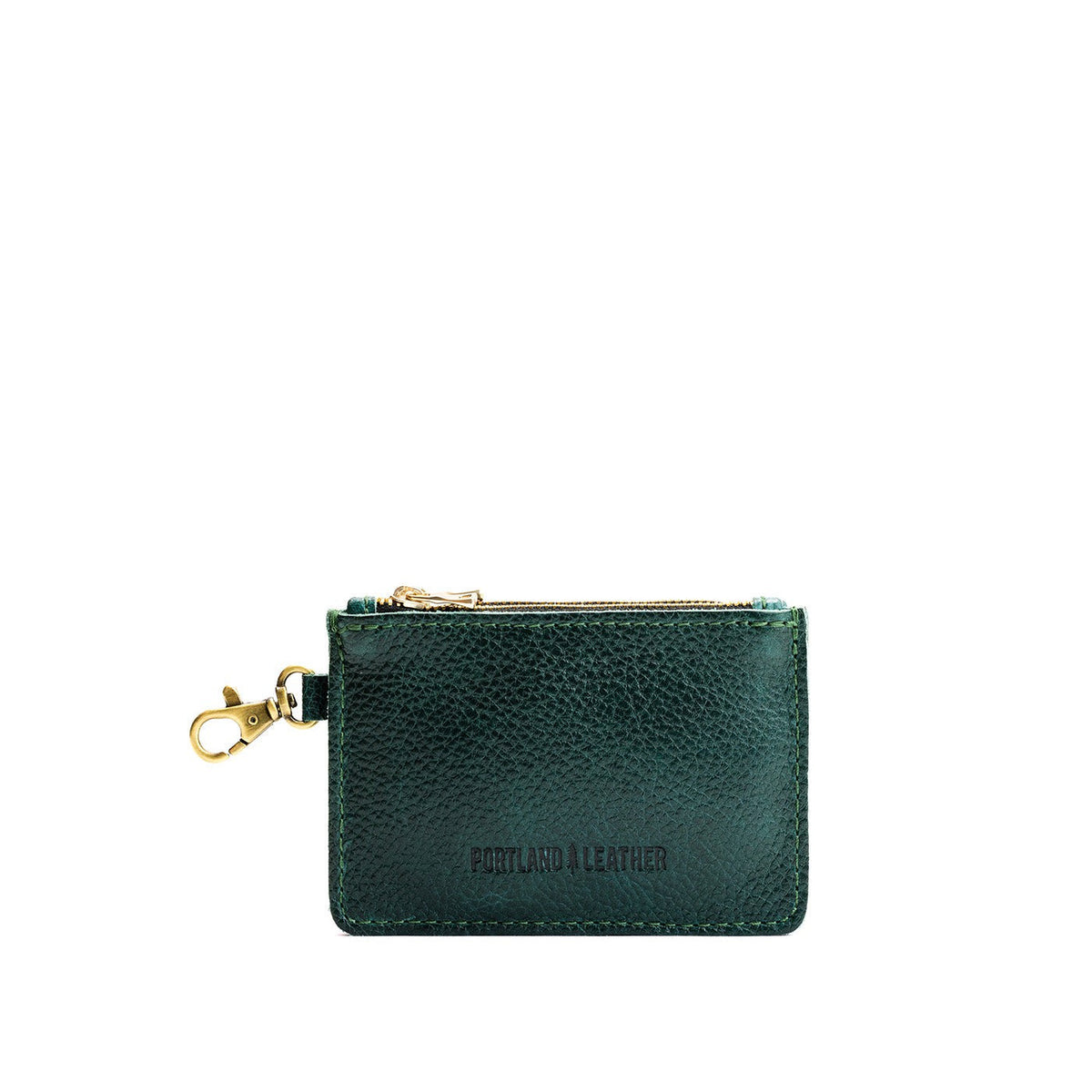 'Almost Perfect' Zip-Zap Duo Wallet - Forest Green