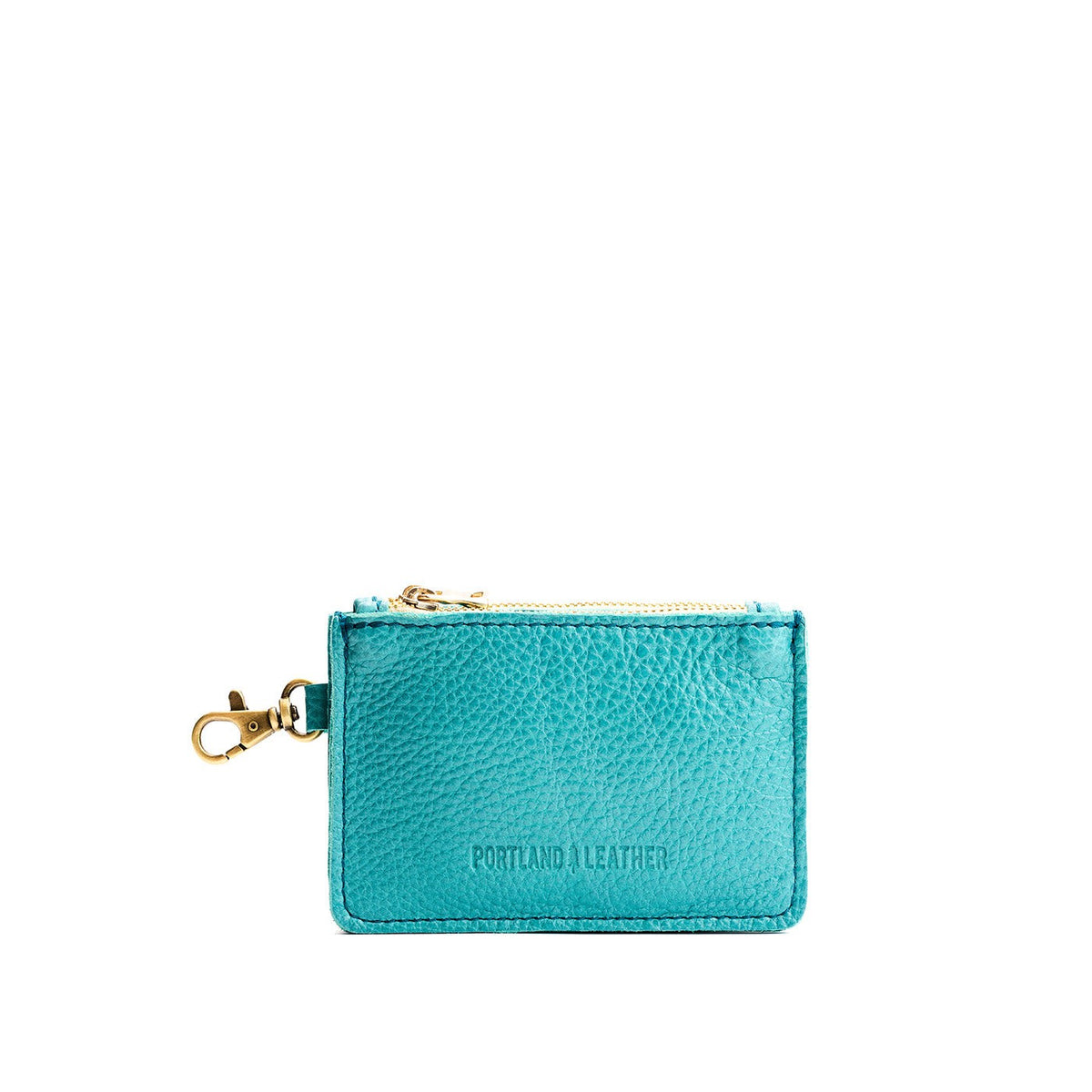 'Almost Perfect' Zip-Zap Duo Wallet - Seafoam