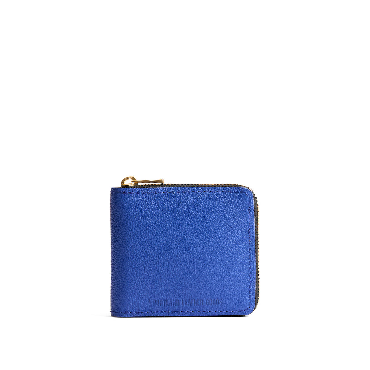 Small Zipper Bifold Wallet - Astro Blue