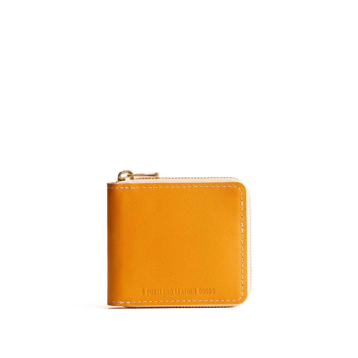 Small Zipper Bifold Wallet - Sunflower