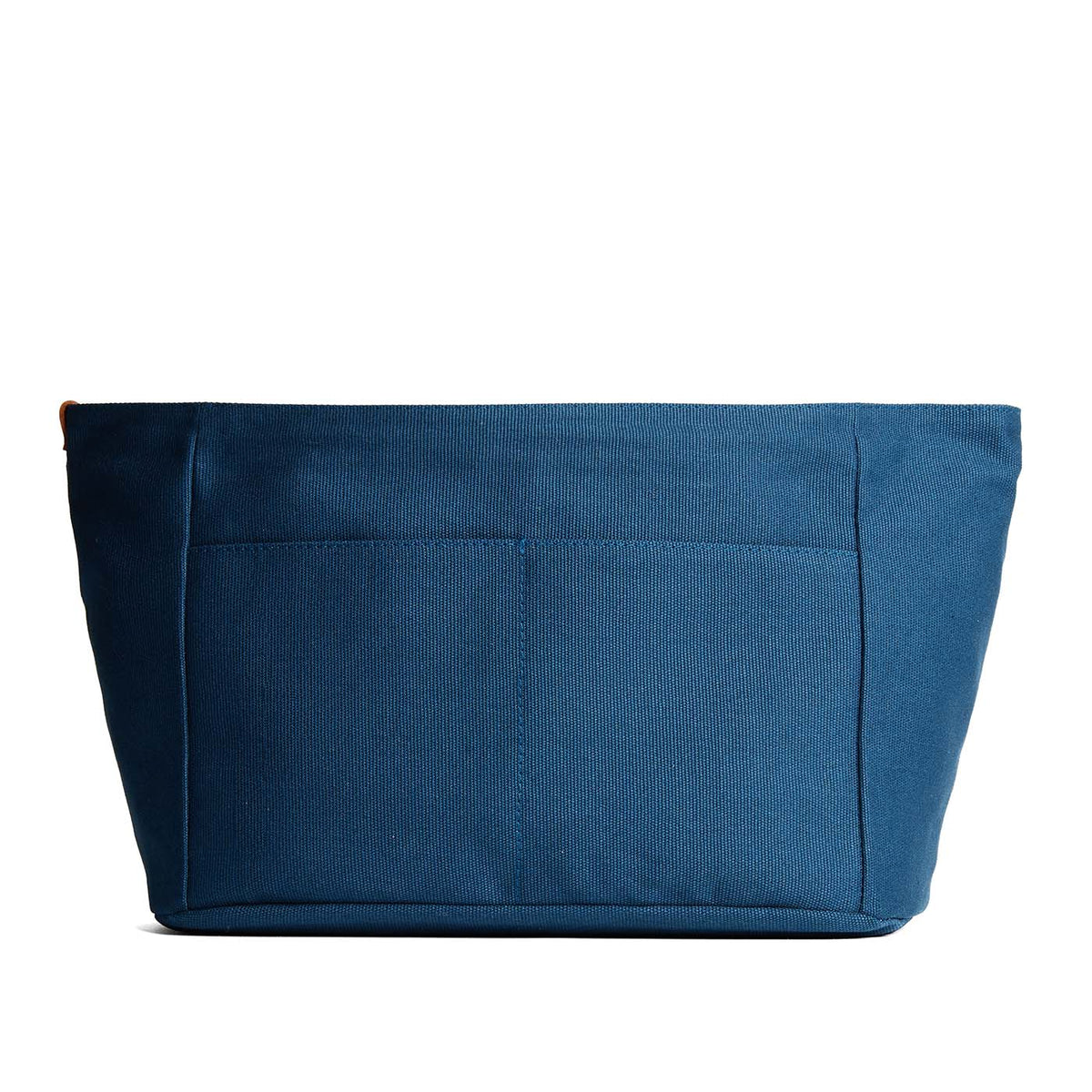 Canvas Purse Organizer - Naples Blue / Zipper / Large