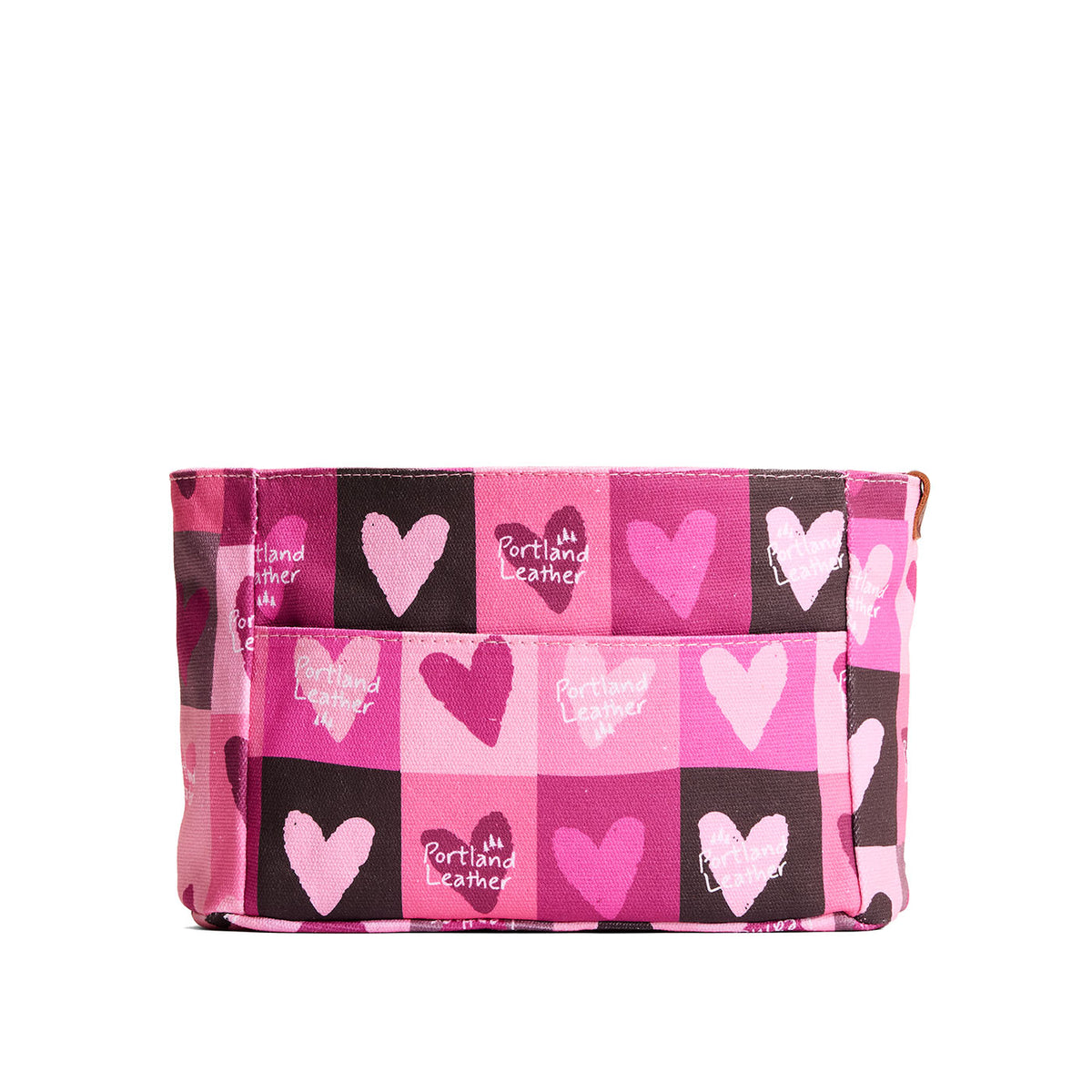 Printed Canvas Purse Organizer - Sugar Rush / Zipper / Small